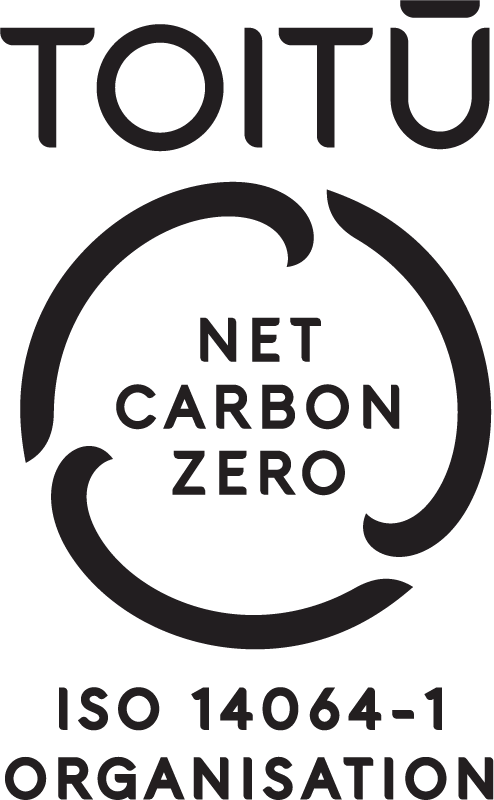 Toitū Net Carbon Zero certified organisation